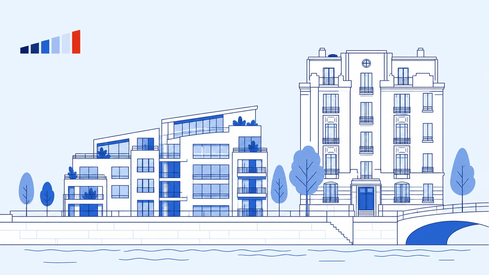 Appartement dans les Hauts-de-Seine préparé pour les diagnostics immobiliers avant vente à Boulogne, Courbevoie ou Levallois