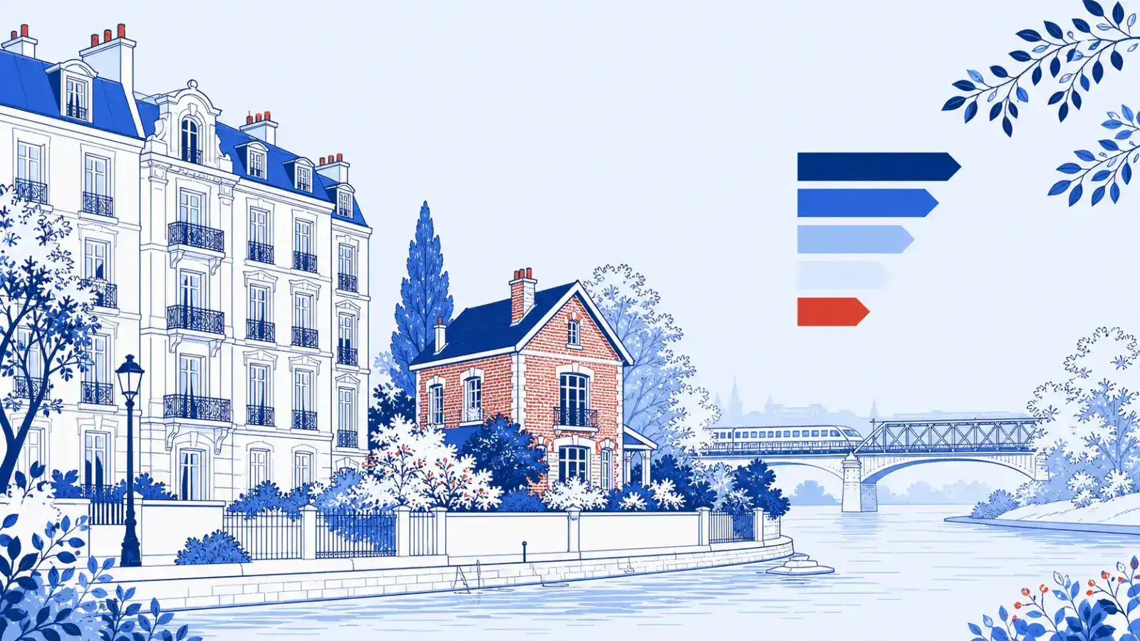 Illustration du parc immobilier à Asnières-sur-Seine pour un diagnostic de performance énergétique local