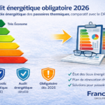 Audit énergétique obligatoire 2026 en France pour passoires thermiques avec comparaison DPE et solutions de rénovation
