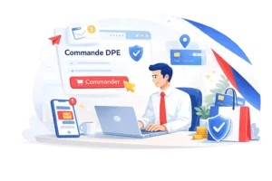 Commande en ligne d’un diagnostic immobilier DPE avec paiement sécurisé sur France DPE