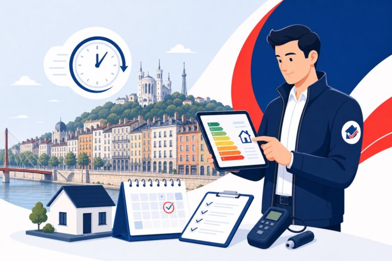 Combien de temps faut-il pour obtenir un DPE à Lyon ?