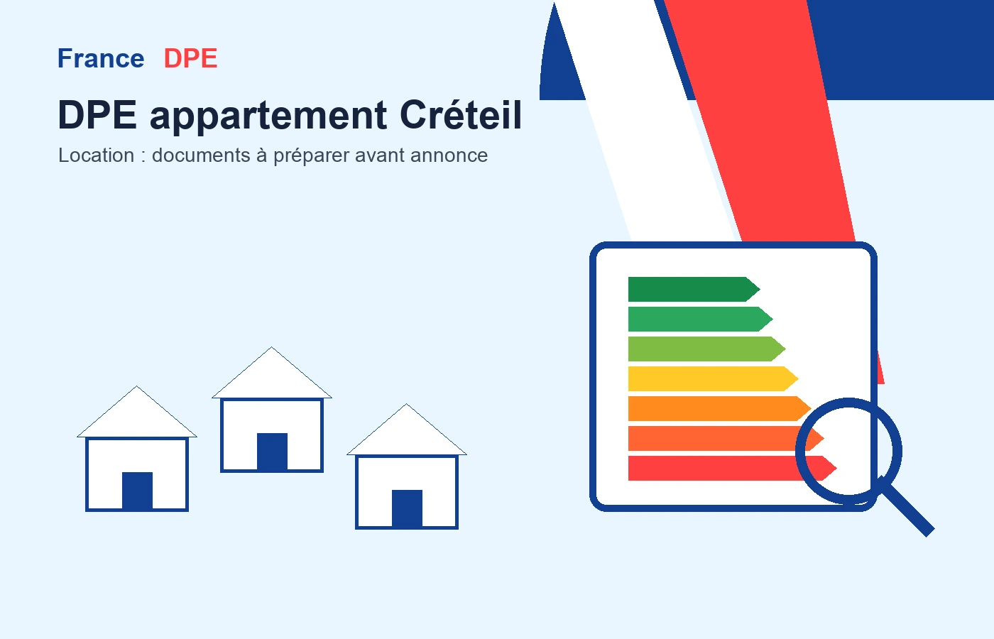 DPE appartement Créteil FranceDPE location Val-de-Marne diagnostic énergétique