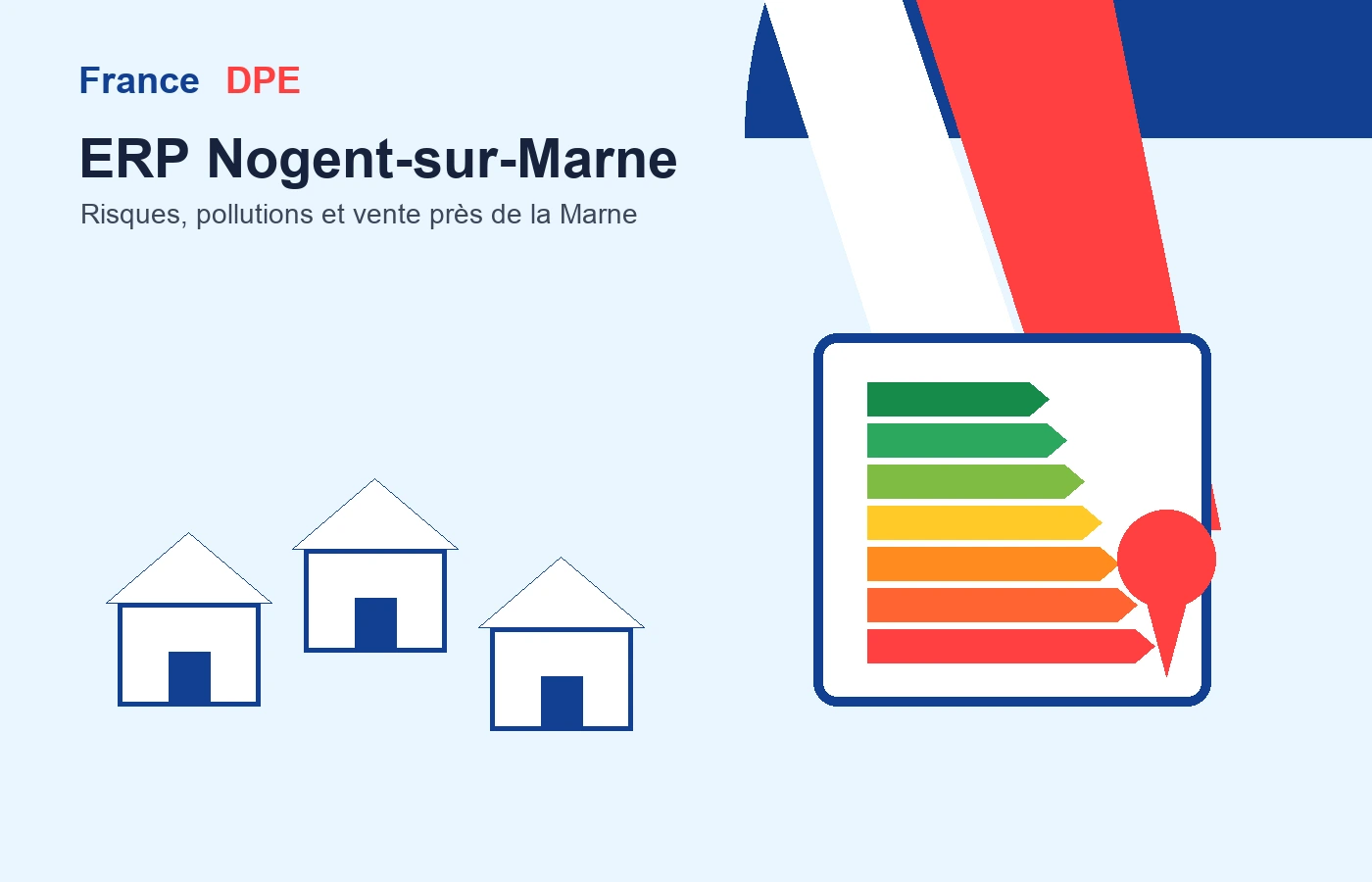 ERP Nogent-sur-Marne FranceDPE état des risques pollutions vente location